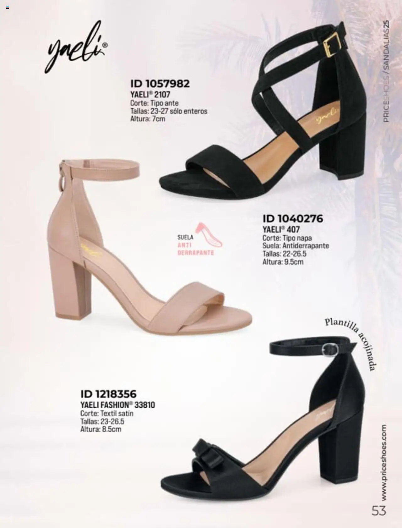Nuevas ofertas de Price Shoes válidas en toda la República Mexicana desde el 27.01.2025. ¡Encuentra las mejores ofertas en Price Shoes catálogo Sandalias! | Página: 53