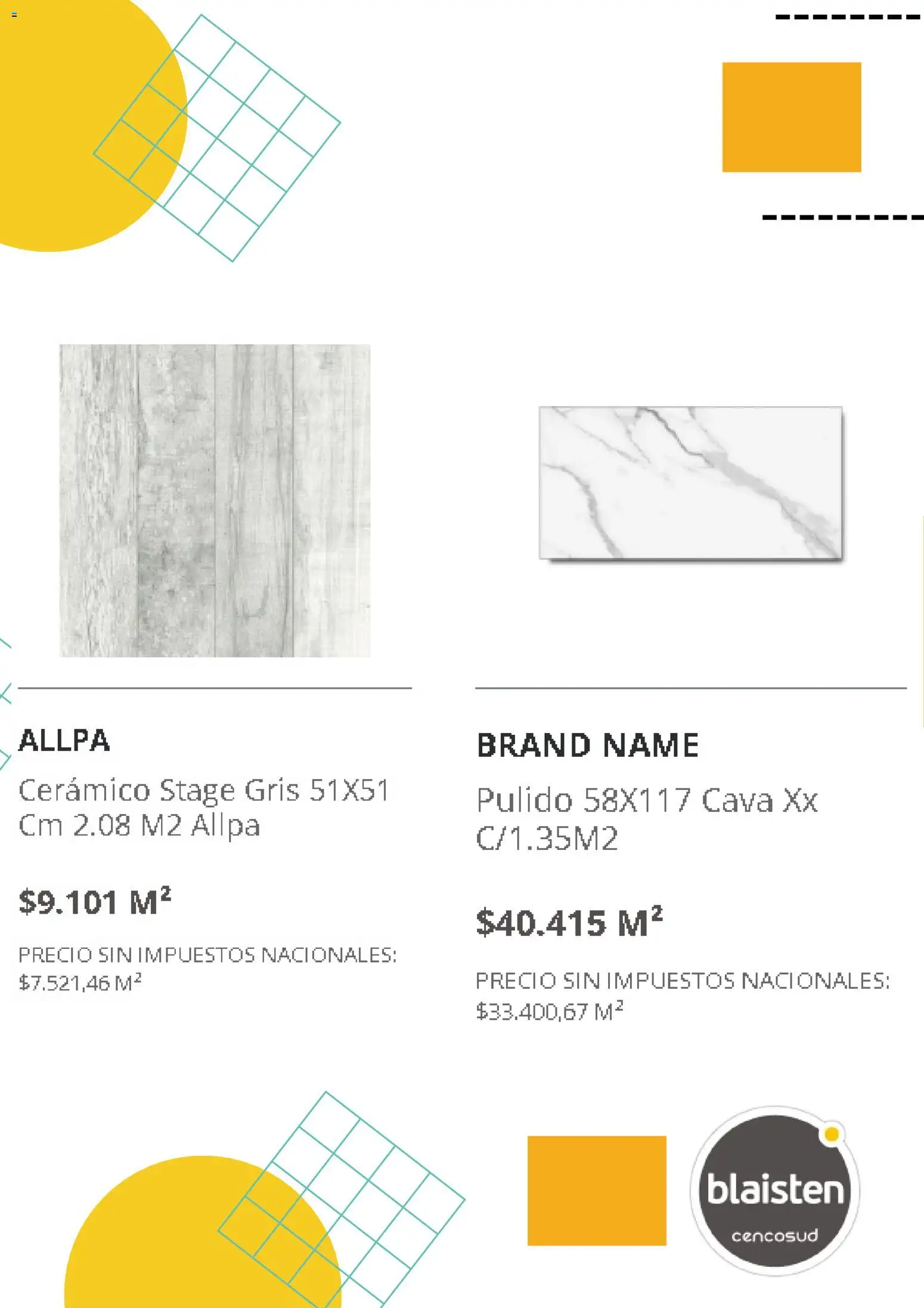 Blaisten catálogo │ válido desde el 13.04.2026 | Página: 4 | Productos: Cerámico, Cava