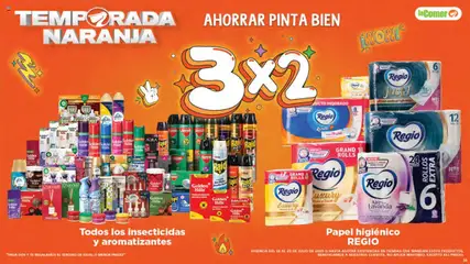 Nuevas ofertas de La Comer válidas en toda la República Mexicana desde el 18.07.2025. ¡Encuentra las mejores ofertas en La Comer - Folleto! | Página: 16 | Productos: Huevo, Papel higiénico, Té