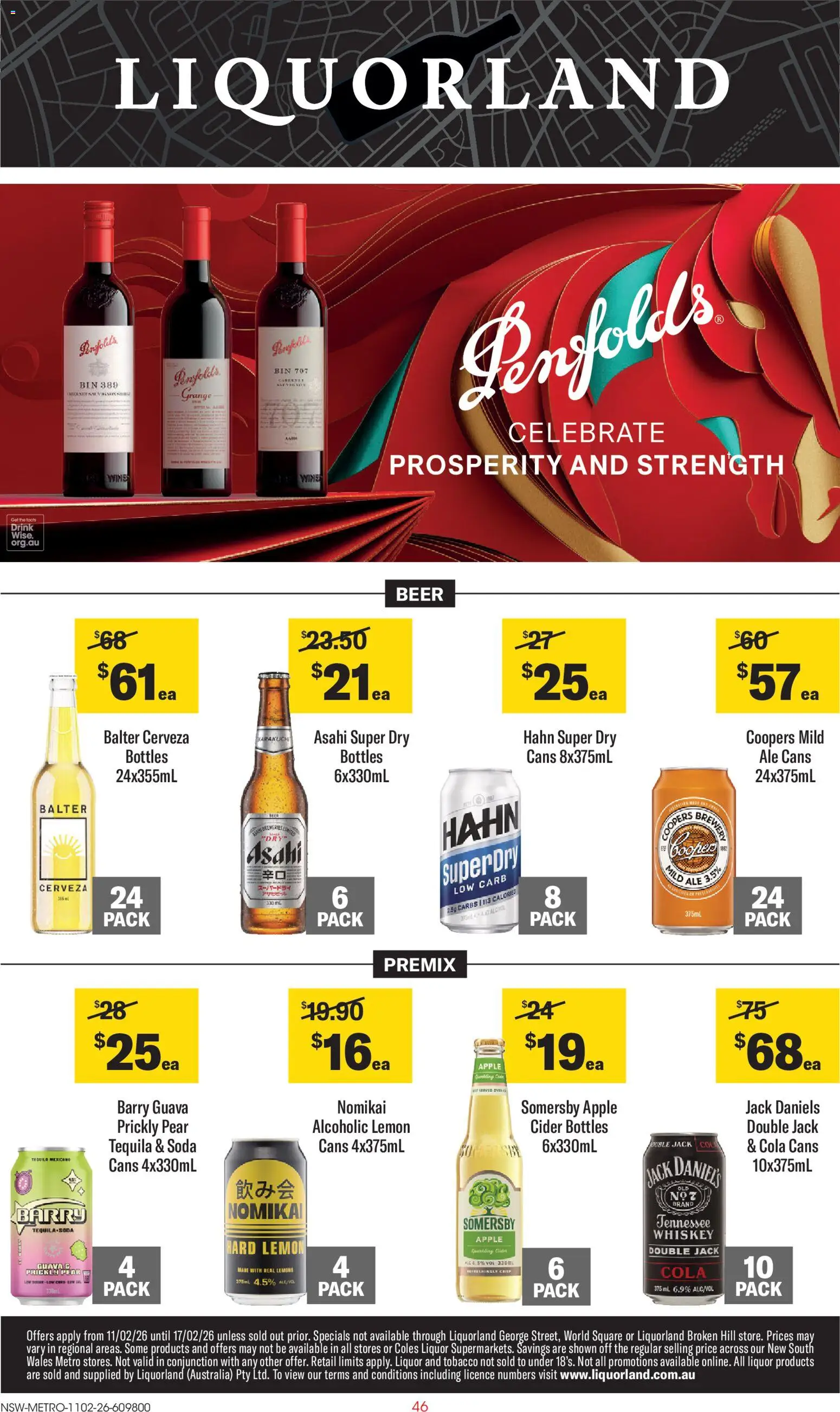 Liquorland catalogue - valid from 11.02.2026 | Page: 1