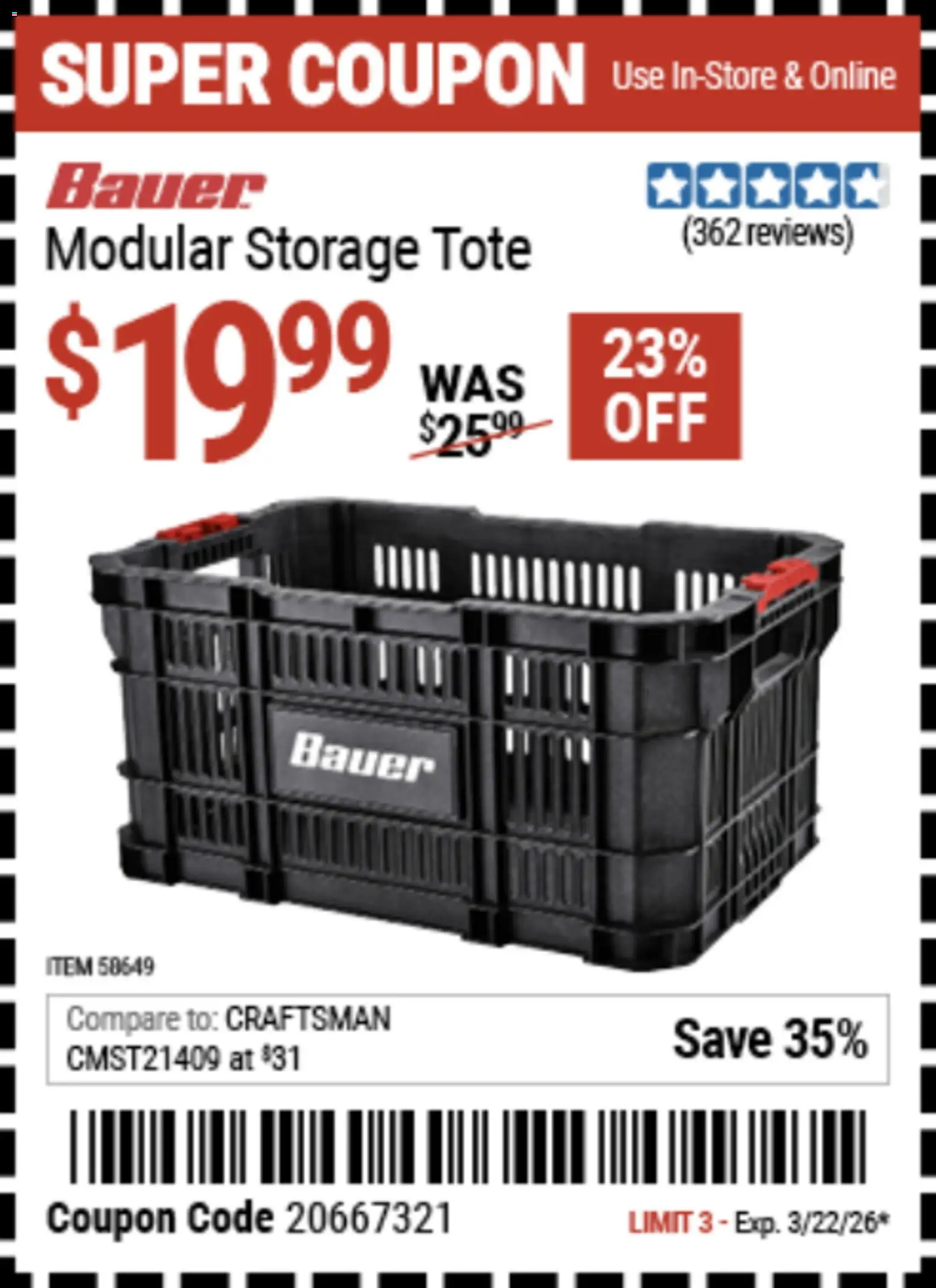 Harbor Freight Weekly Ad - valid from 09.03.2026 | Page: 18