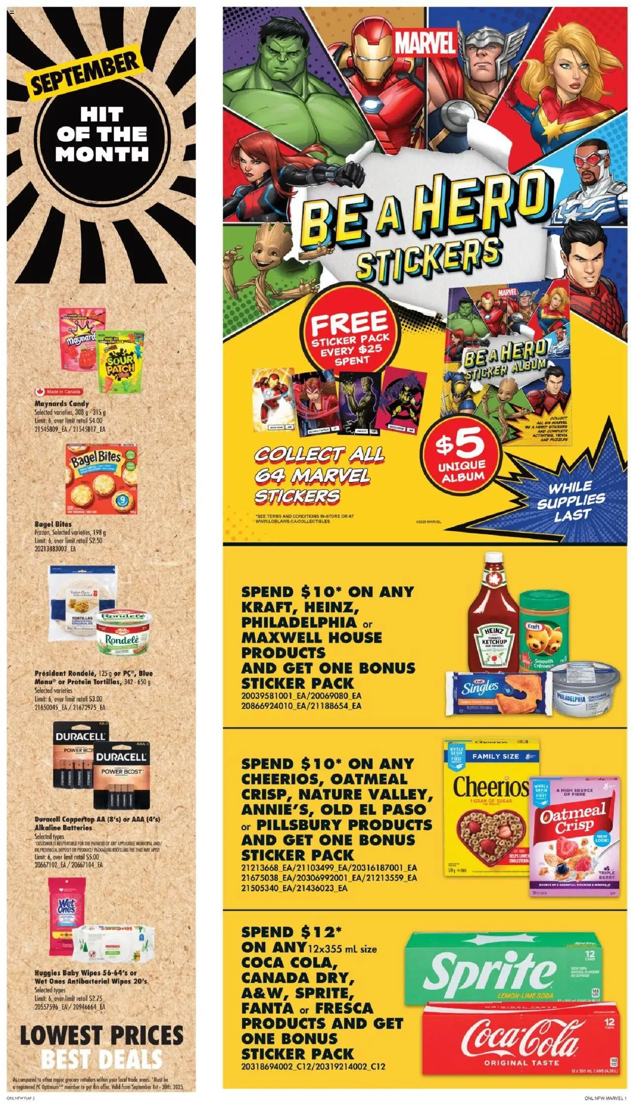 No Frills flyer valid from 25.09.2025 | Page: 9 | Products: Ketchup, PC