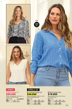 Leonisa - Catálogo principal -  Vista previa de la revista de la tienda Leonisa valido desde el 01.10.2025 | Página: 123 | Productos: Camiseta, Camiseta manga sisa, Blusa