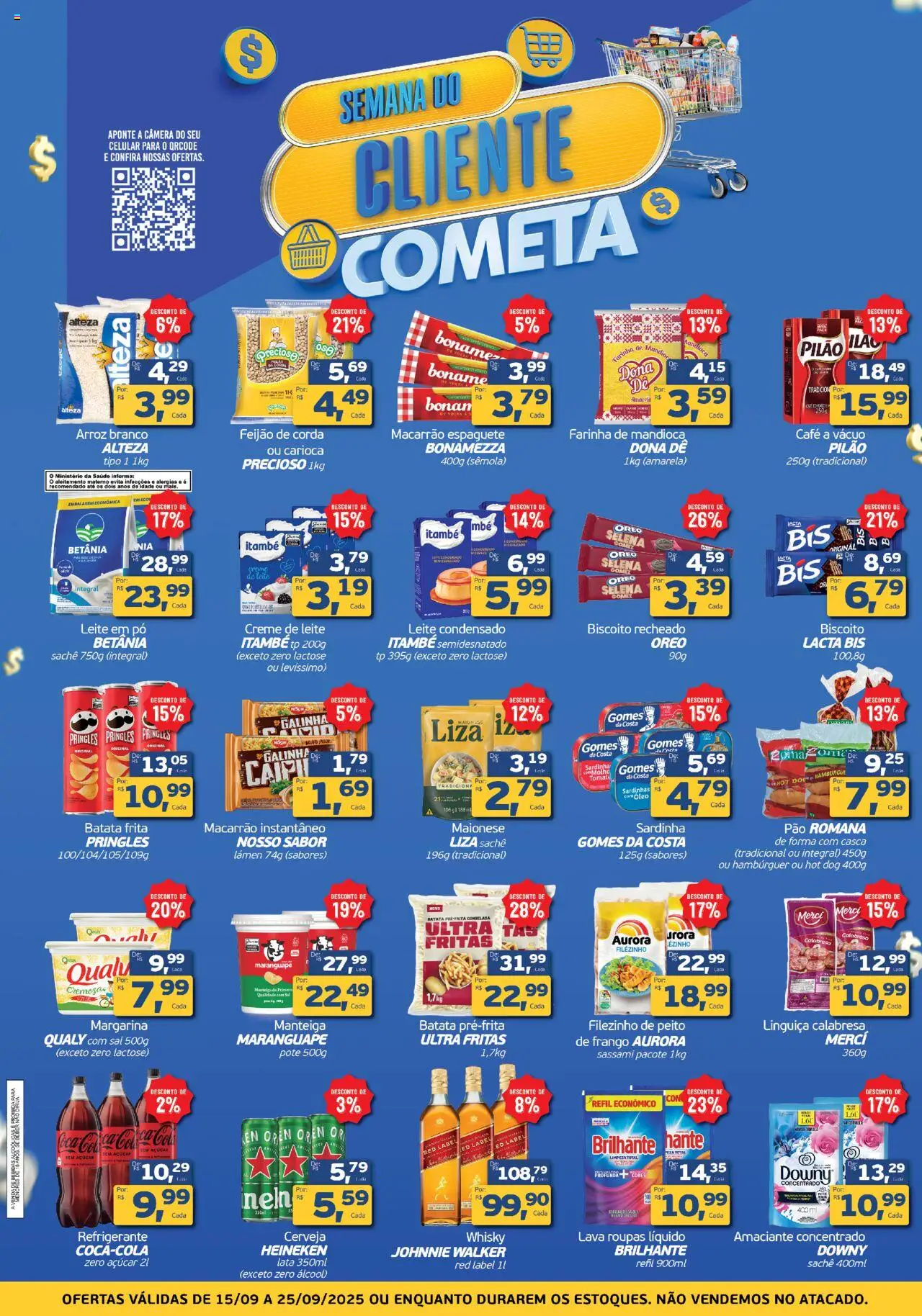 Cometa Supermercados Folheto - válido de 15.09.2025 | Página: 1