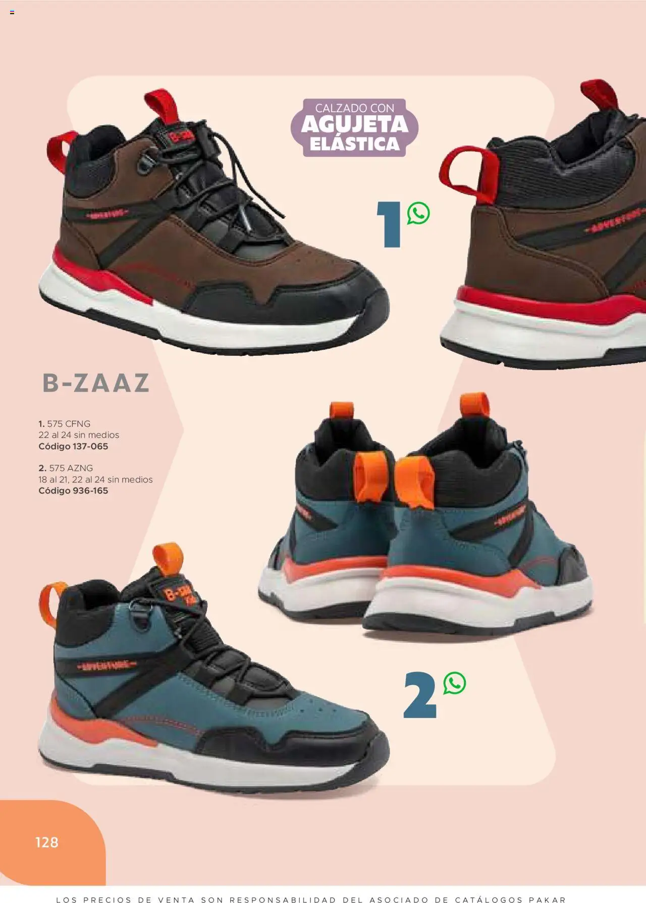Nuevas ofertas de SC Pakar válidas en toda la República Mexicana desde el 24.07.2025. ¡Encuentra las mejores ofertas en SC Pakar - Catálogo Junior otoño / invierno! | Página: 128