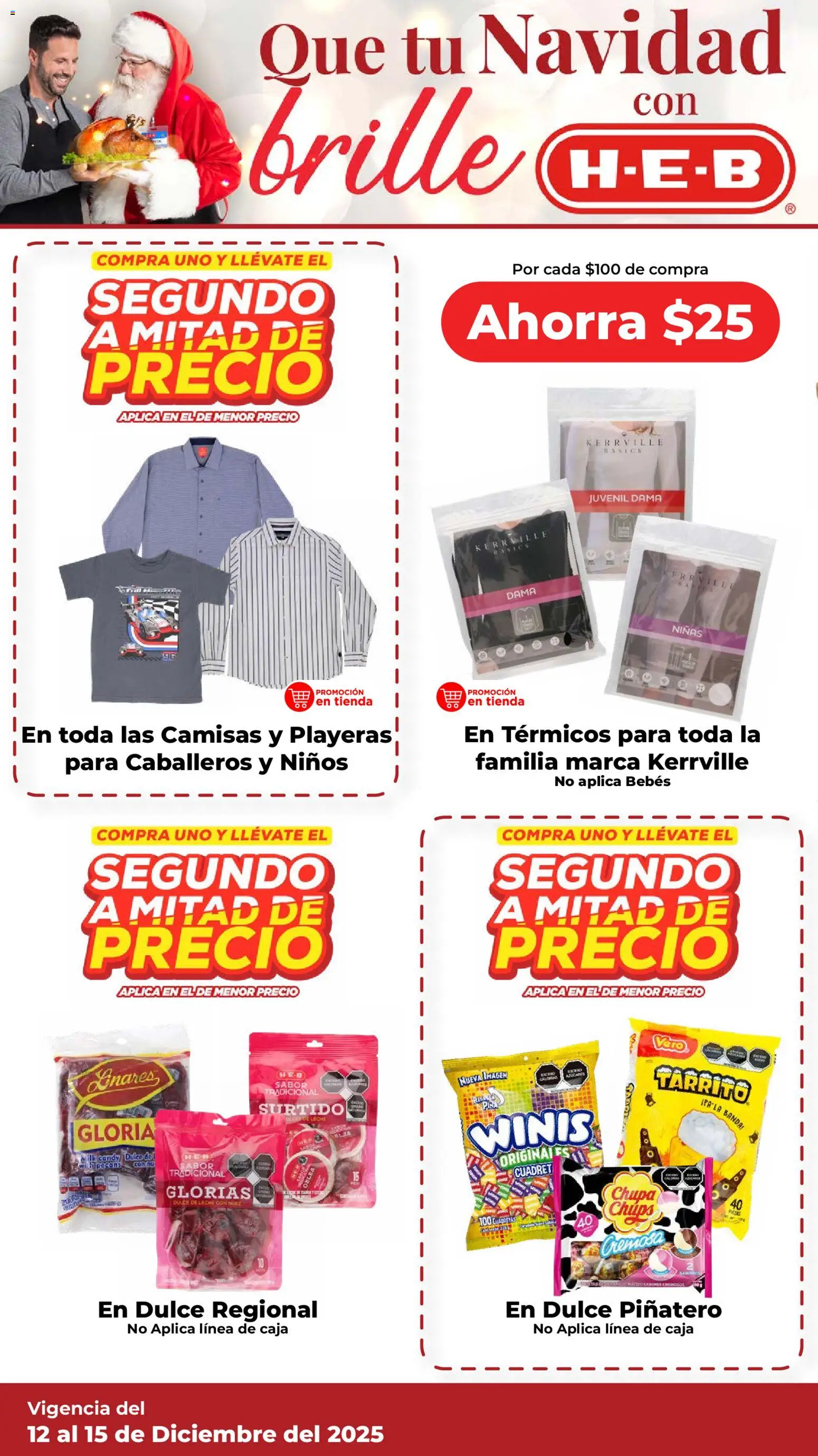 Nuevas ofertas de H-E-B válidas en toda la República Mexicana desde el 12.12.2025. ¡Encuentra las mejores ofertas en H-E-B folleto! | Página: 12 | Productos: Dulce de leche, Leche, Nuez, Caja