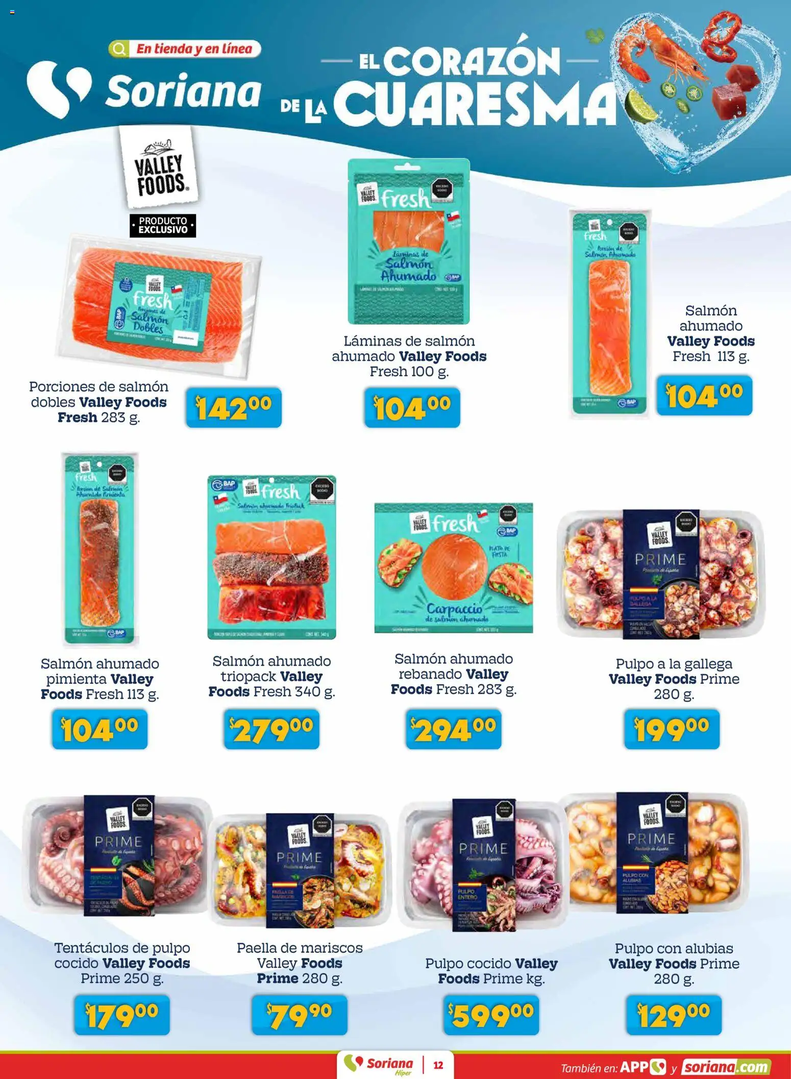 Nuevas ofertas de Soriana válidas en toda la República Mexicana desde el 12.02.2026. ¡Encuentra las mejores ofertas en Soriana - Preciazazaso Híper: Ags, Col, Gto, Jal, Mich! | Página: 12 | Productos: Pimienta