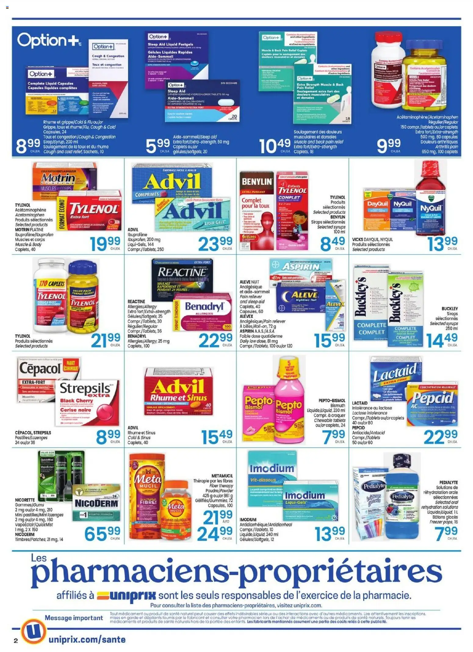 Uniprix flyer valid from 25.12.2025 | Page: 2 | Products: Freezer