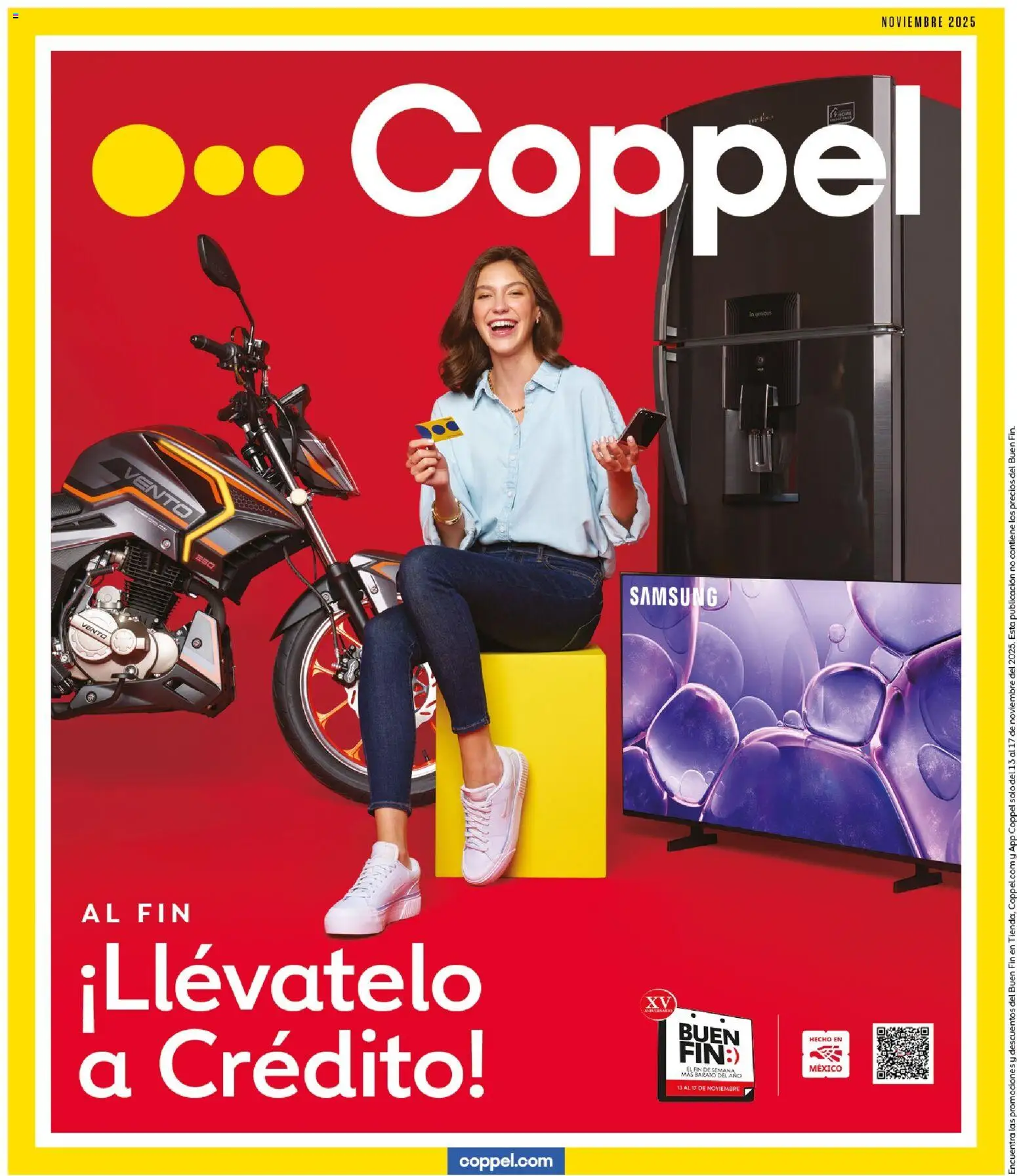 Nuevas ofertas de Coppel válidas en toda la República Mexicana desde el 01.11.2025. ¡Encuentra las mejores ofertas en Coppel Buen Fin! | Página: 1