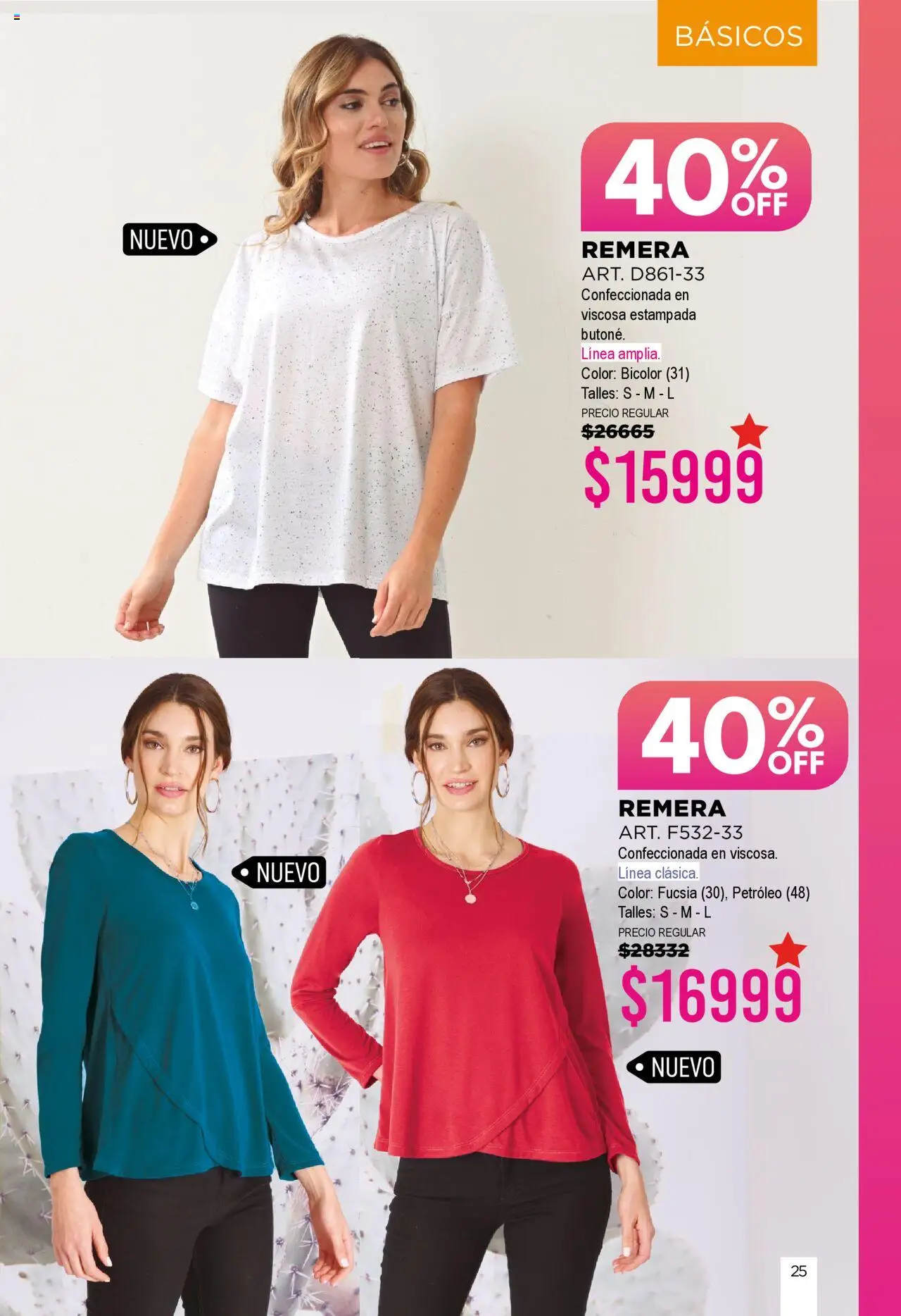 Juana Bonita catálogo │ válido desde el 07.05.2025 | Página: 25 | Productos: Remera, Petróleo