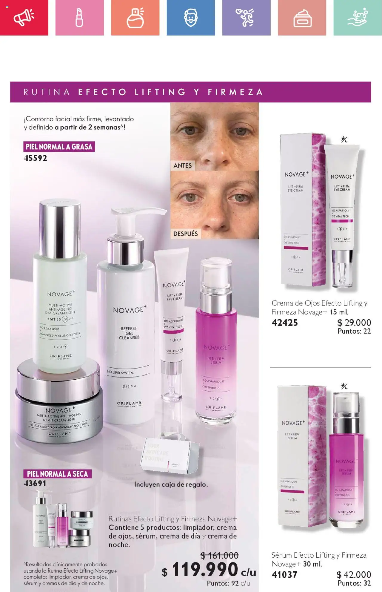 Oriflame catálogo │ válido desde el 02.08.2025 | Página: 46 | Productos: Uva, Caja, Crema, Serum