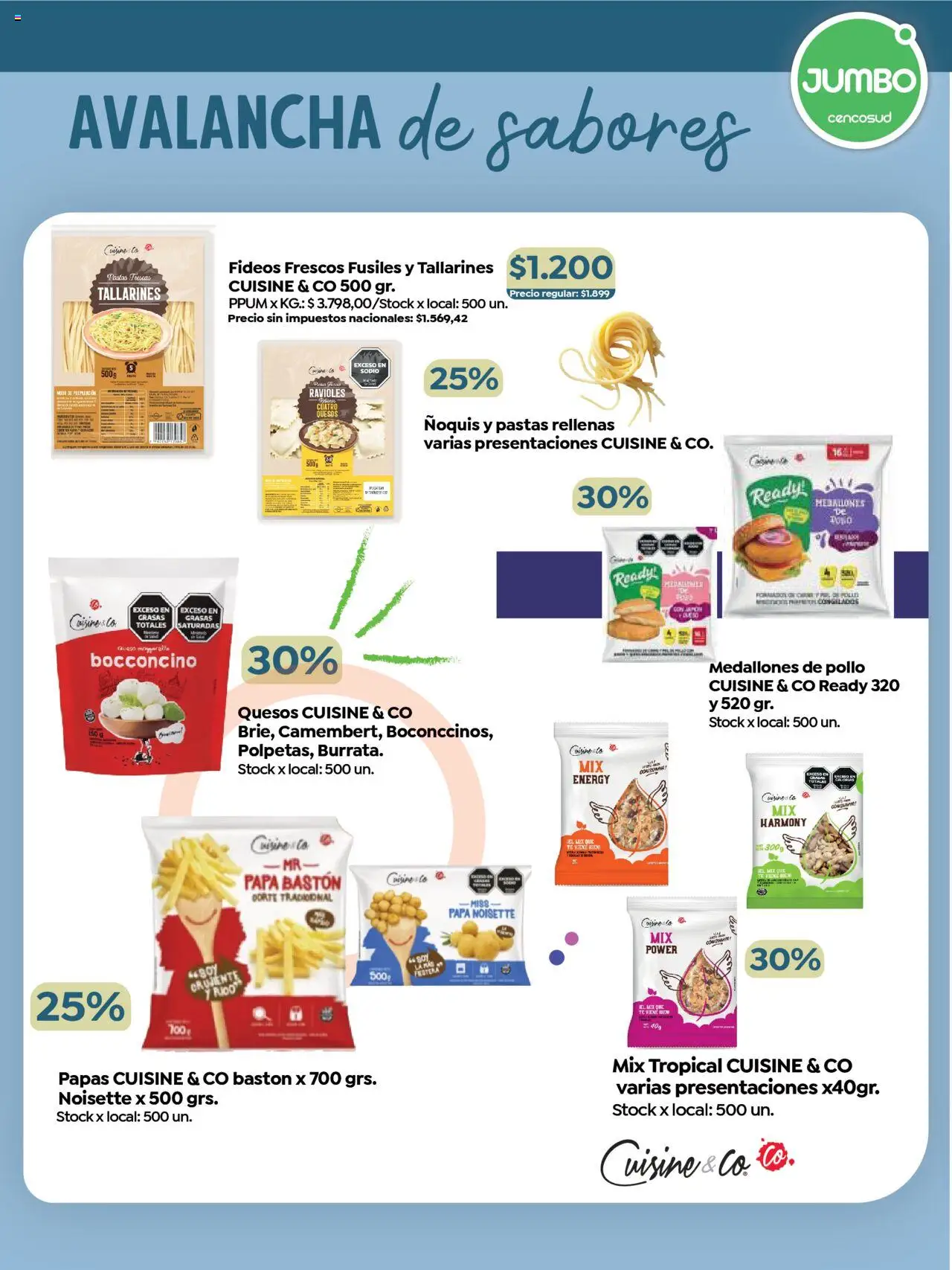 Jumbo - Especial Marcas Propias │ válido desde el 06.08.2025 | Página: 5 | Productos: Ravioles, Ñoquis, Té, Fideos