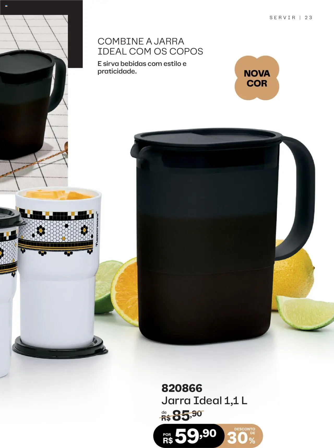 Tupperware Folheto - válido de 01.11.2025 | Página: 23 | Produtos: Jarra, Copos