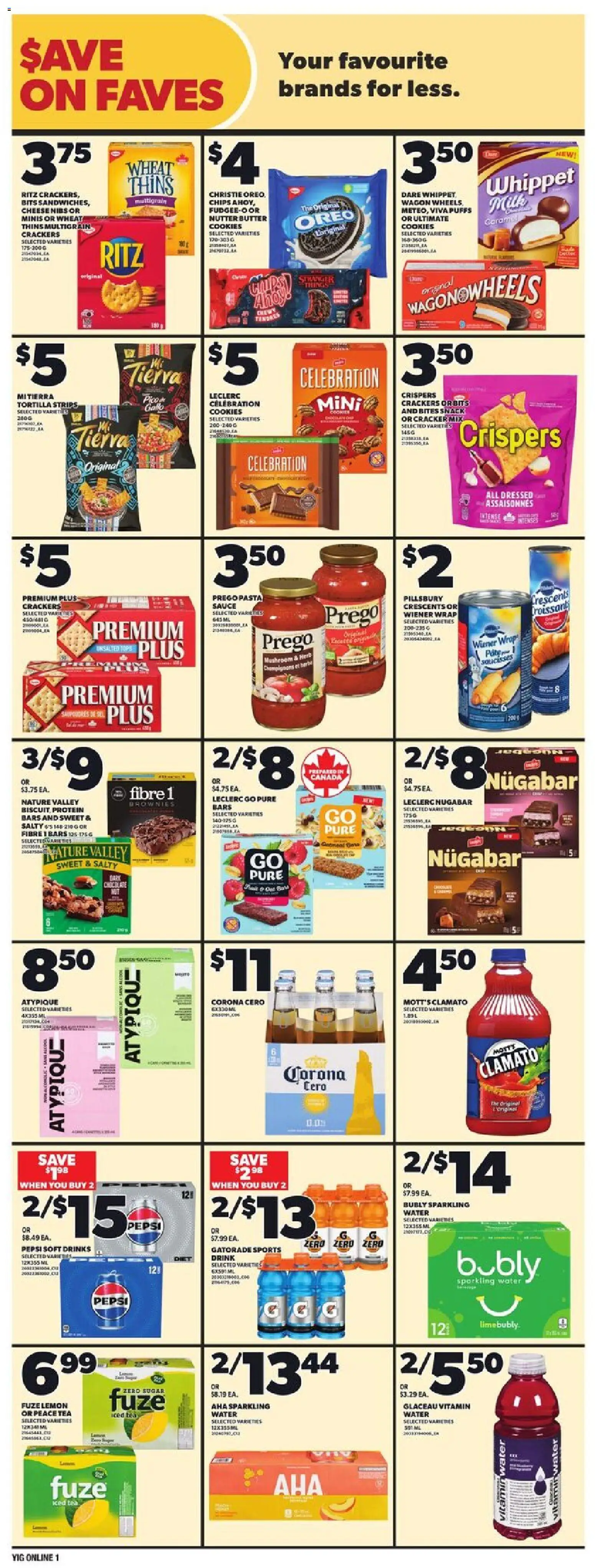 Independent Grocer flyer valid from 13.11.2025 | Page: 8 | Products: Cookies, Milk, Butter, Cheese