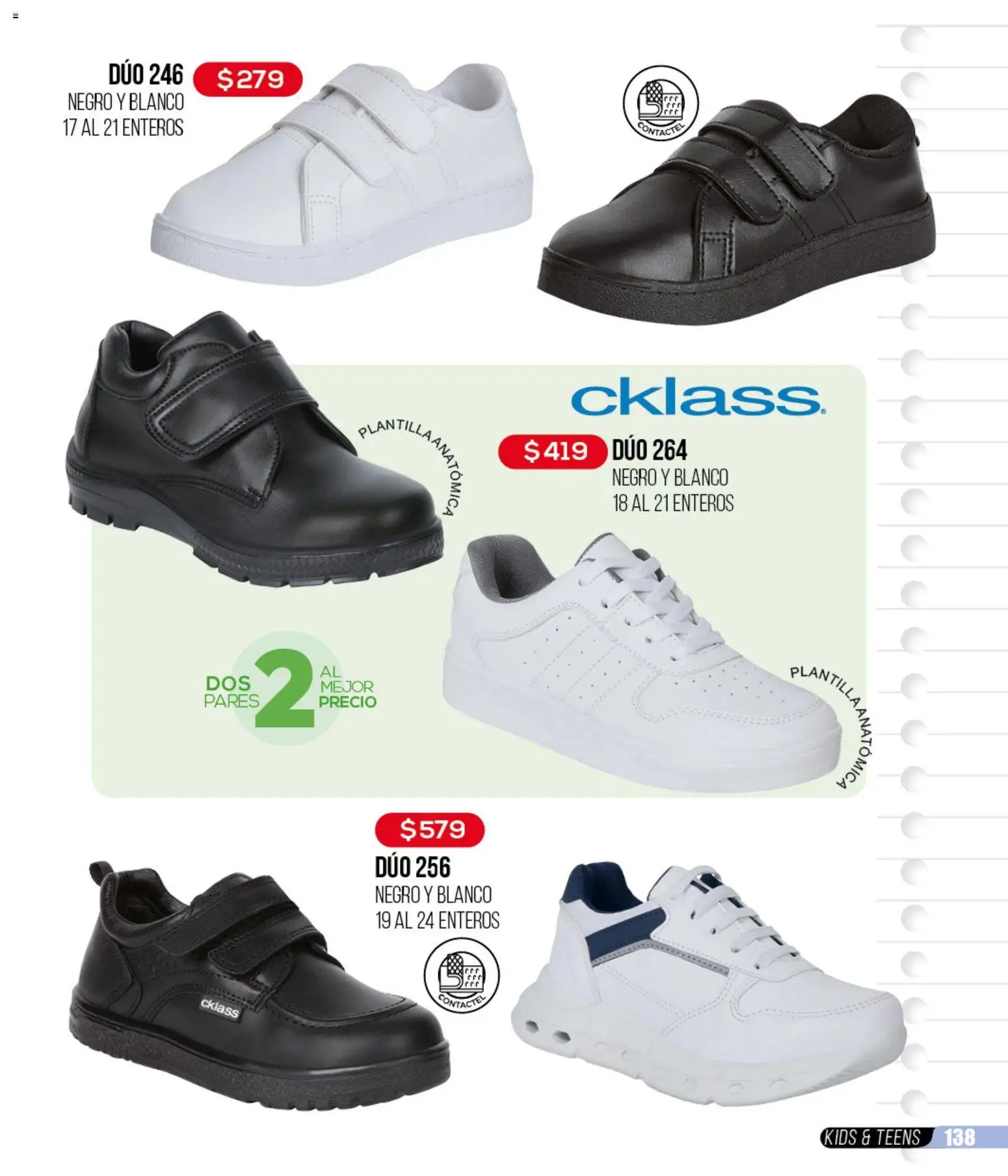 Nuevas ofertas de Cklass válidas en toda la República Mexicana desde el 18.03.2026. ¡Encuentra las mejores ofertas en Cklass catálogo Liquidación total calzado! | Página: 139