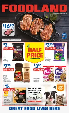 Preview of Foodland catalogue  - valid from 08.04.2026