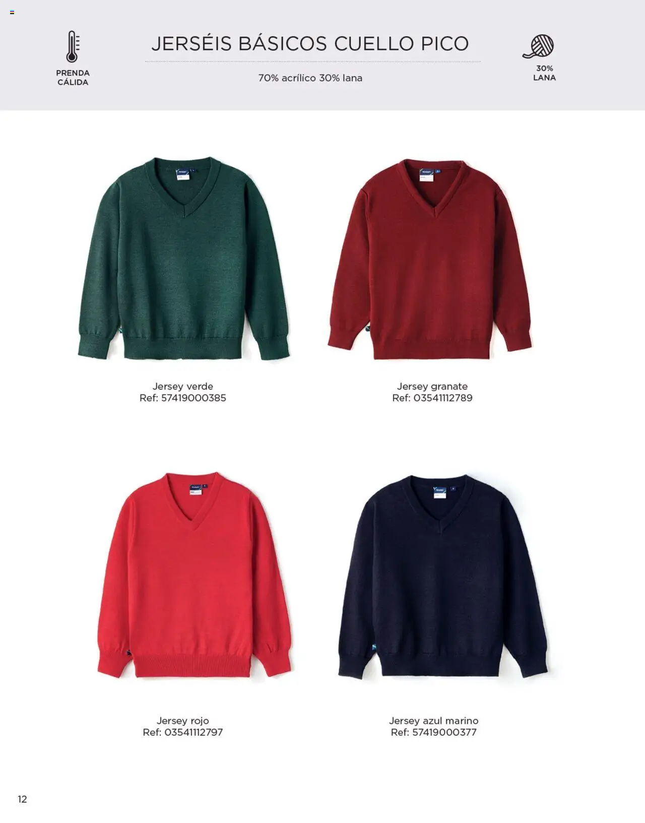 Nuevas ofertas de El Corte Inglés válidas en toda la República Mexicana desde el 04.04.2025. ¡Encuentra las mejores ofertas en El Corte Inglés catálogo Colección Uniformes 2024! | Página: 12 | Productos: Pico