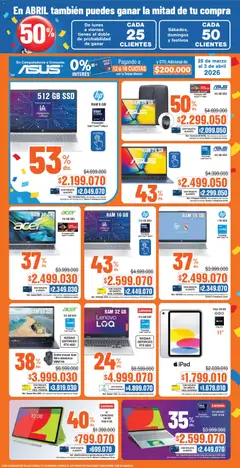 Alkosto catálogo -  Vista previa de la revista de la tienda Alkosto valido desde el 28.03.2026 | Página: 3