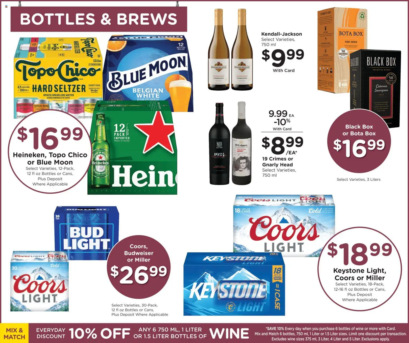 Fred Meyer Weekly Ad - valid from 14.01.2026 | Page: 12 | Products: Box, Wine, Water