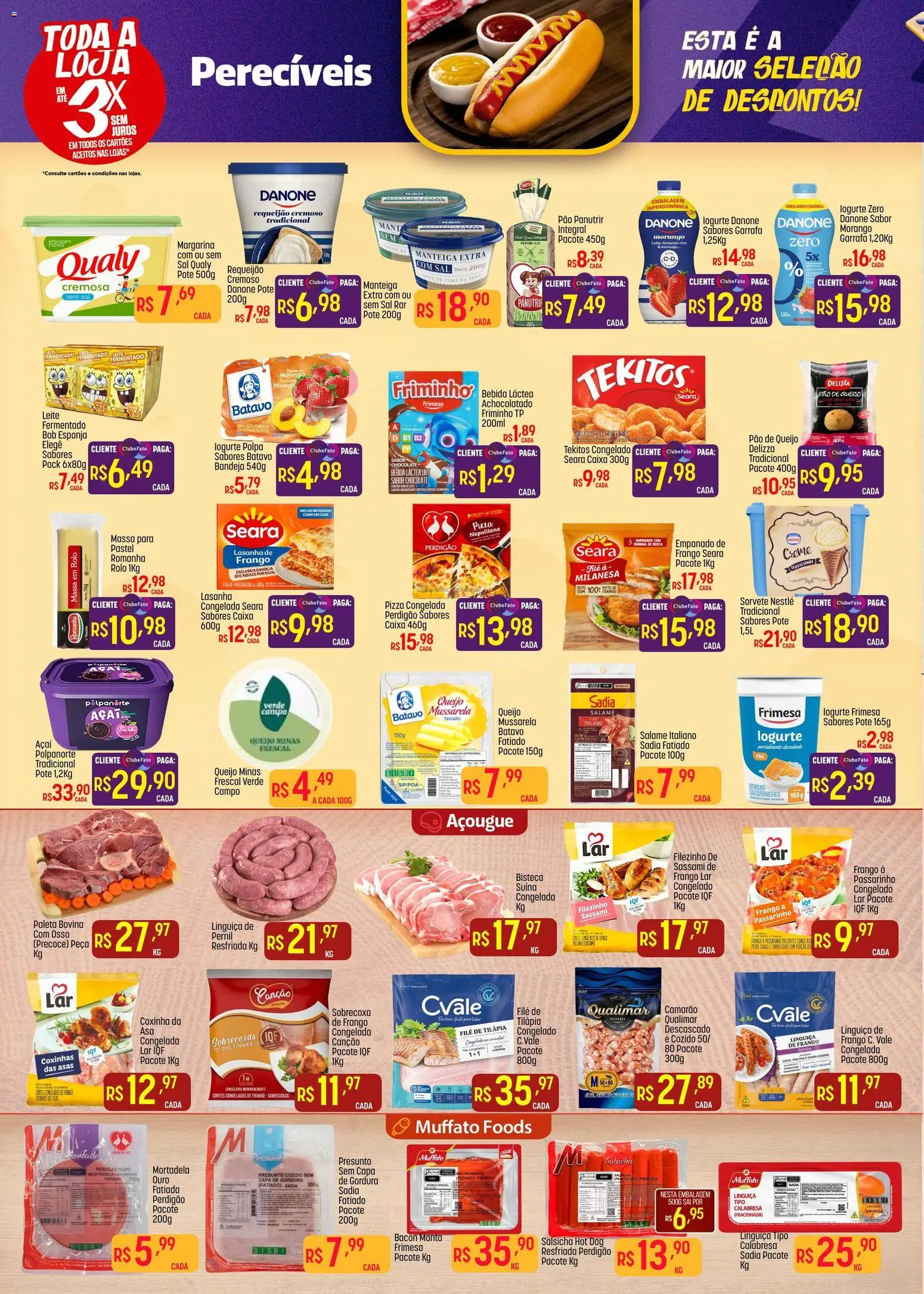 Super Muffato Folheto - válido de 05.01.2026 | Página: 6 | Produtos: Esponja, Linguiça, Pernil, Margarina