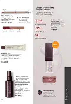 Natura - Ciclo 18/2025 - Pré-Visualização do folheto da loja Natura, válido de 30.10.2025 | Página: 95