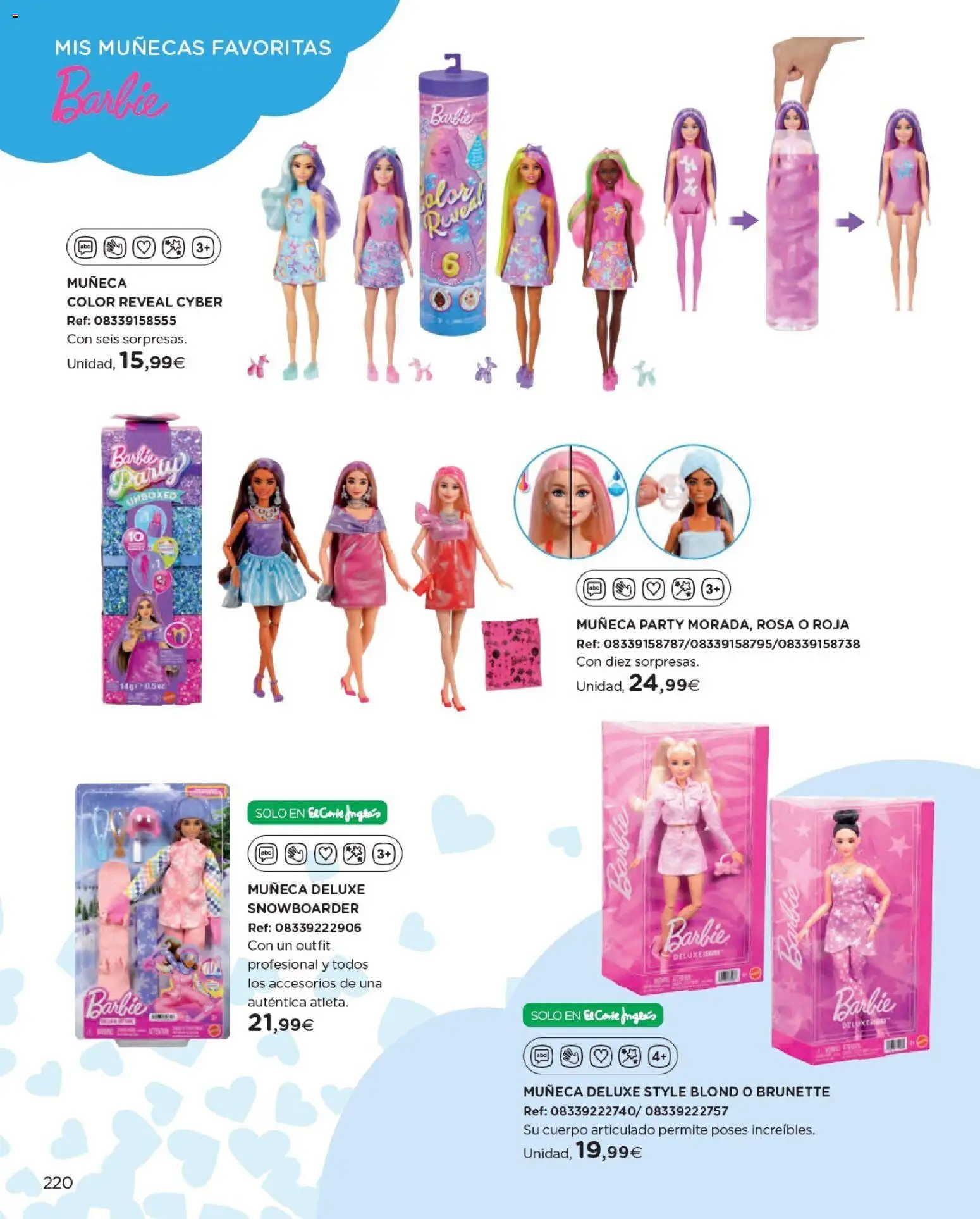 Nuevas ofertas de El Corte Inglés válidas en toda la República Mexicana desde el 27.10.2025. ¡Encuentra las mejores ofertas en El Corte Inglés catálogo Juguetes! | Página: 220