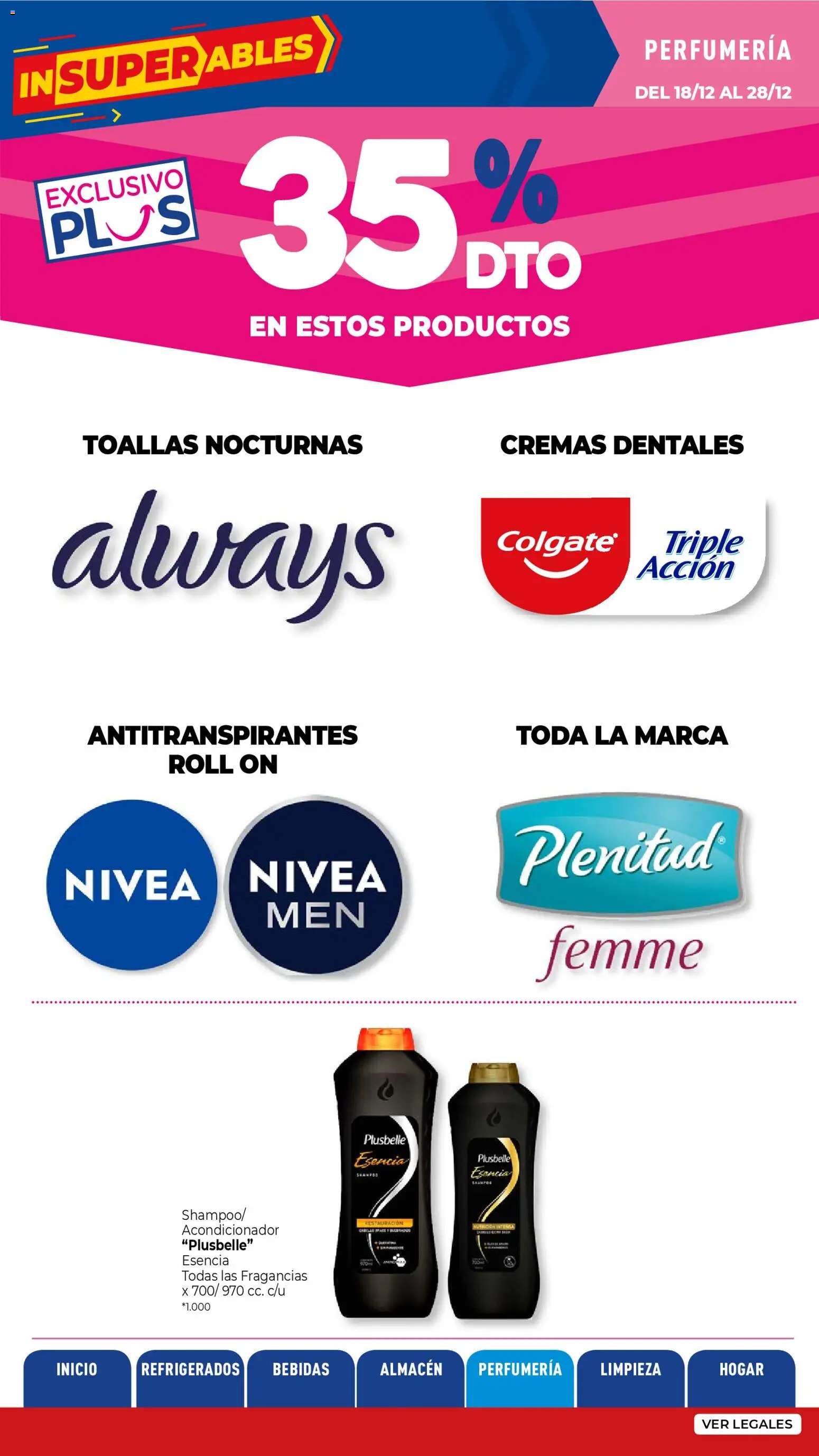 La Anonima Insuperables │ válido desde el 18.12.2025 | Página: 31 | Productos: Toallas, Shampoo, Acondicionador