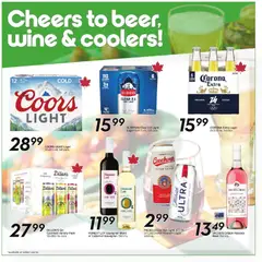Preview of Sobeys weekly flyer / circulaire from shop Sobeys valid from 08.01.2026 | Page: 20 | Products: Gin, Wine, Beer