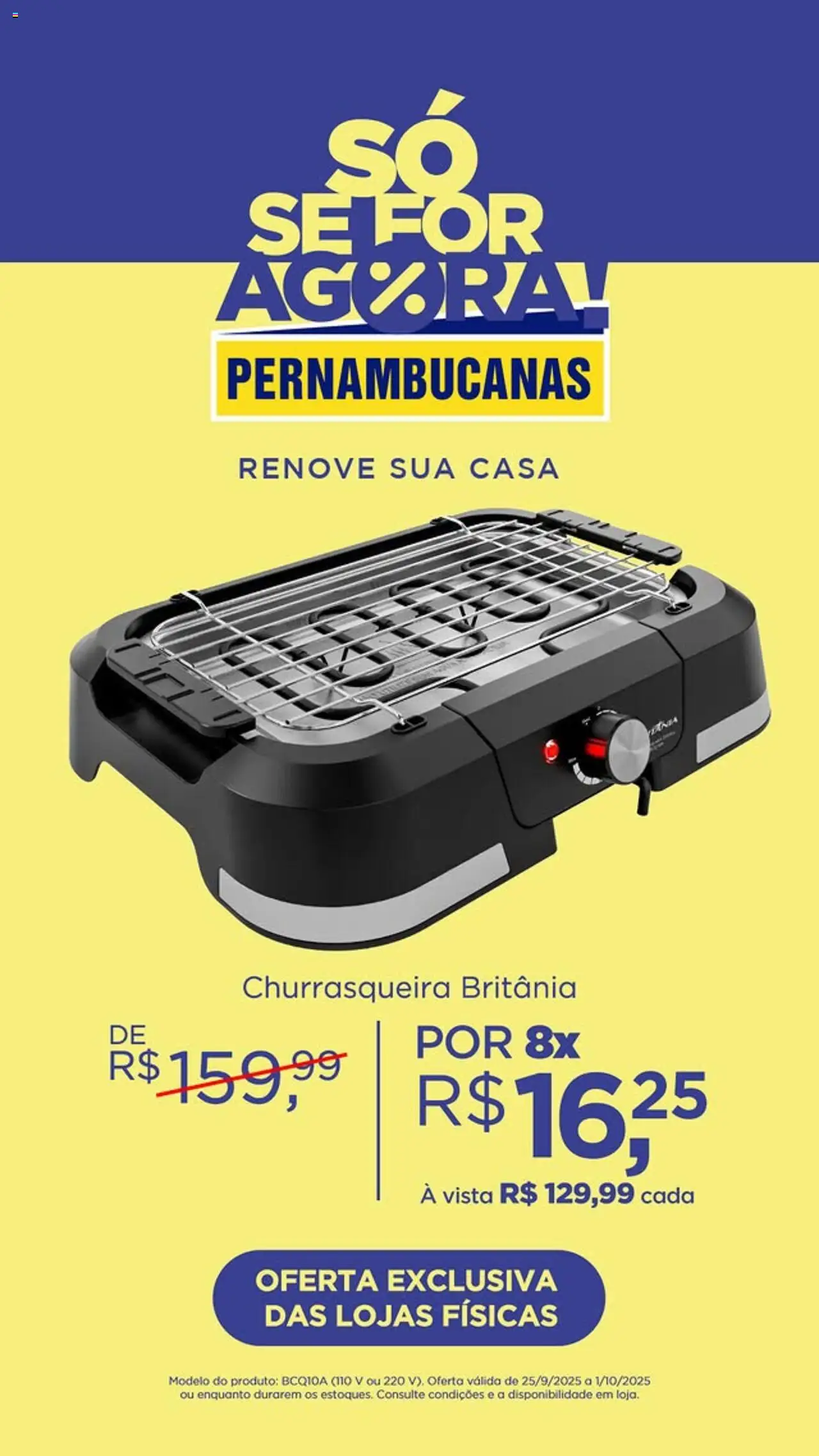 Pernambucanas Folheto - válido de 25.09.2025 | Página: 6 | Produtos: Churrasqueira