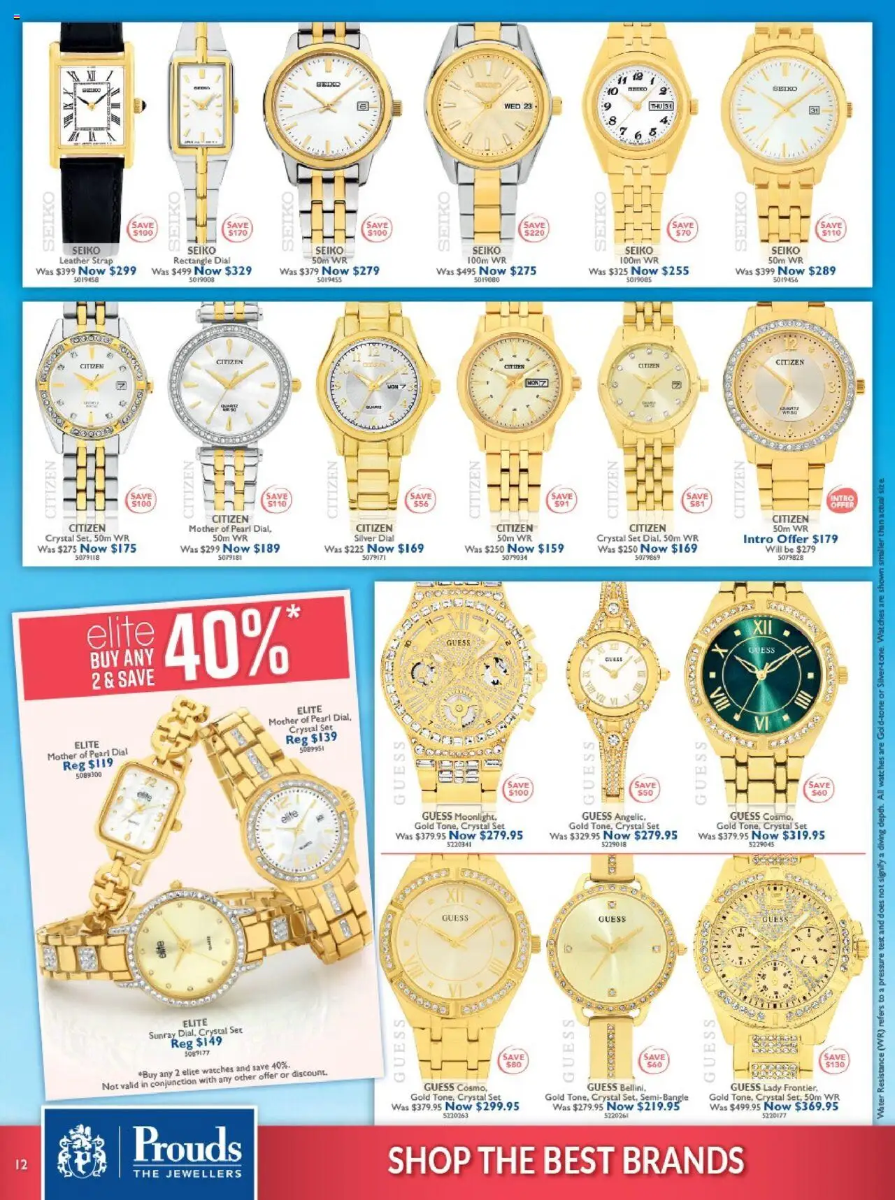 Prouds The Jewellers catalogue - valid from 04.08.2025 | Page: 12 | Products: Water