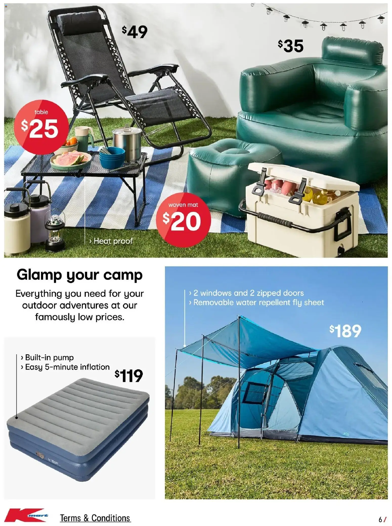 Kmart catalogue - valid from 04.12.2025 | Page: 6 | Products: Table, Water