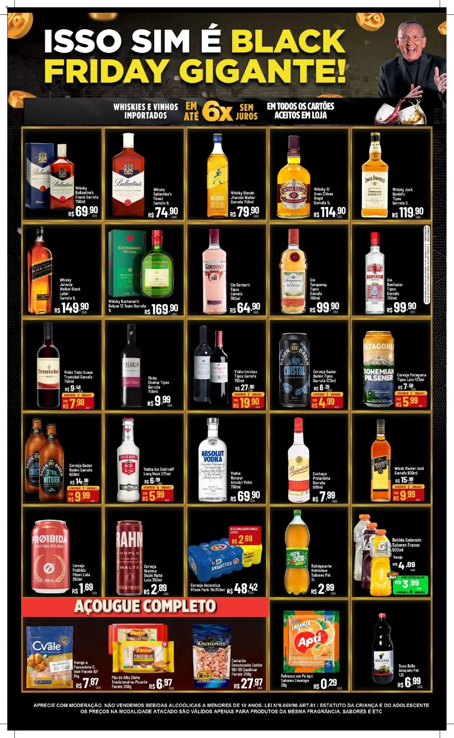 Max Atacadista Folheto - válido de 26.11.2025 | Página: 2 | Produtos: Camarão, Pão, Gin, Vodka