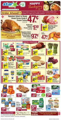 Preview of Star Market weekly ads valid from 21.11.2025
