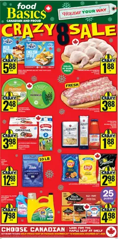 Preview of Food Basics weekly flyer / circulaire from shop Food Basics valid from 20.11.2025