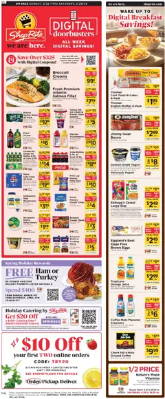 Preview of ShopRite weekly ads valid from 22.03.2026