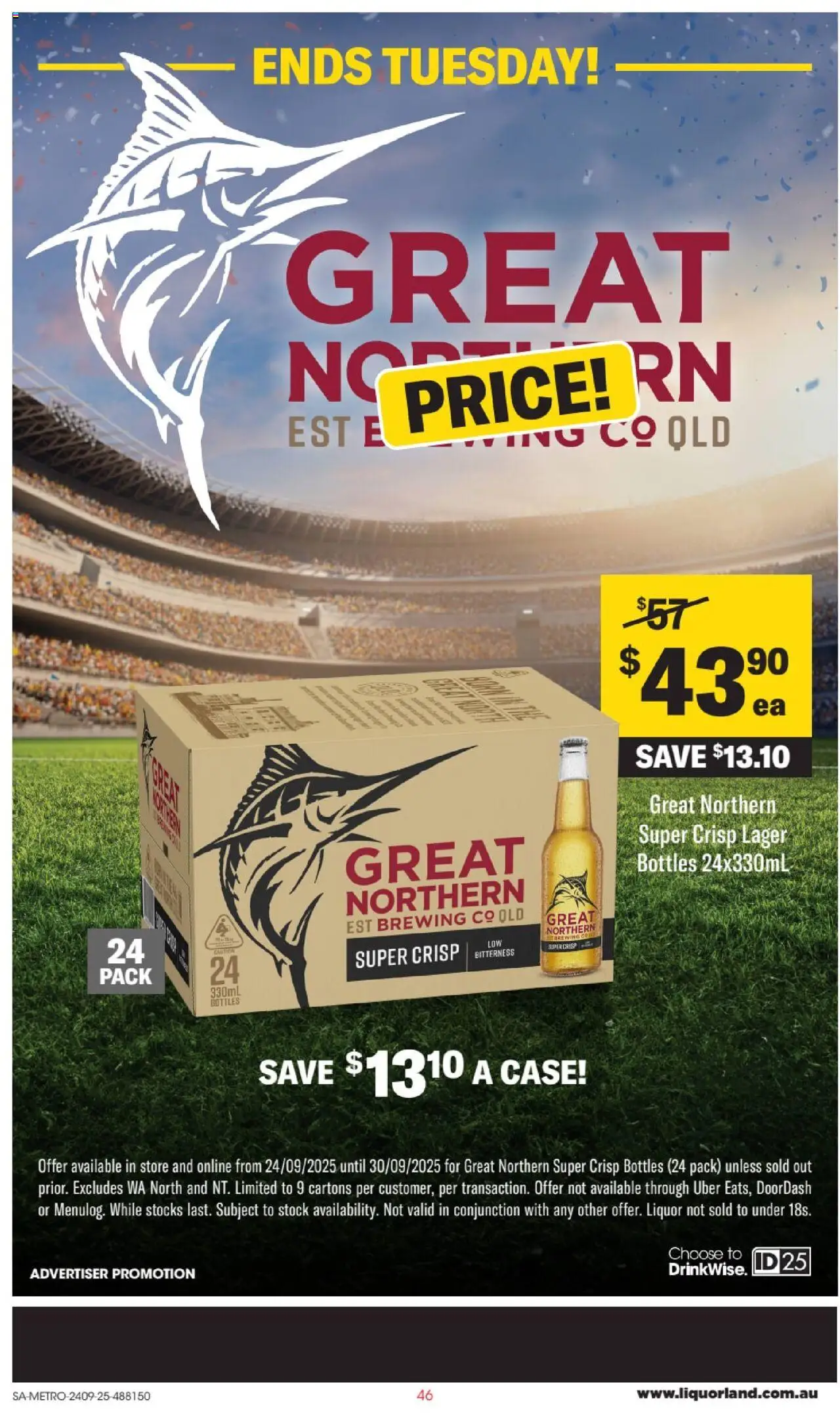 Liquorland catalogue - valid from 24.09.2025 | Page: 3 | Products: Case
