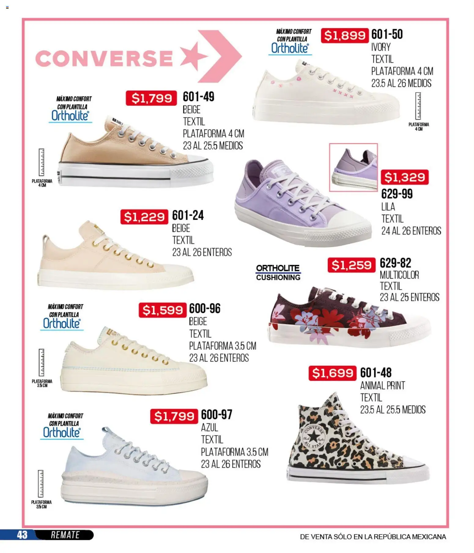 Nuevas ofertas de Cklass válidas en toda la República Mexicana desde el 14.04.2026. ¡Encuentra las mejores ofertas en Cklass catálogo 3X2 Digital Ropa! | Página: 140