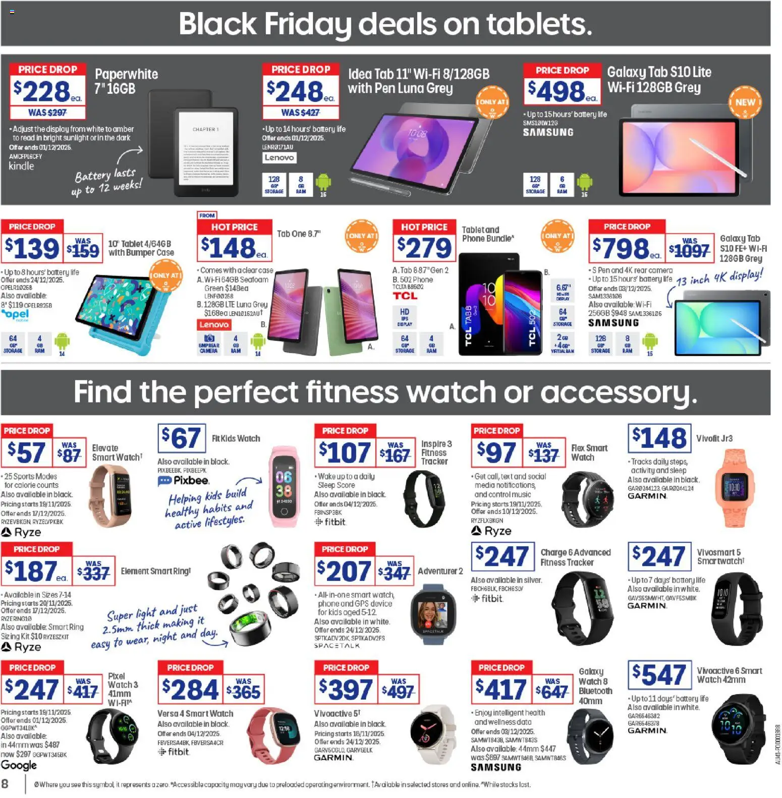 Officeworks catalogue - valid from 17.11.2025 | Page: 8 | Products: Battery, Phone, Device, Case