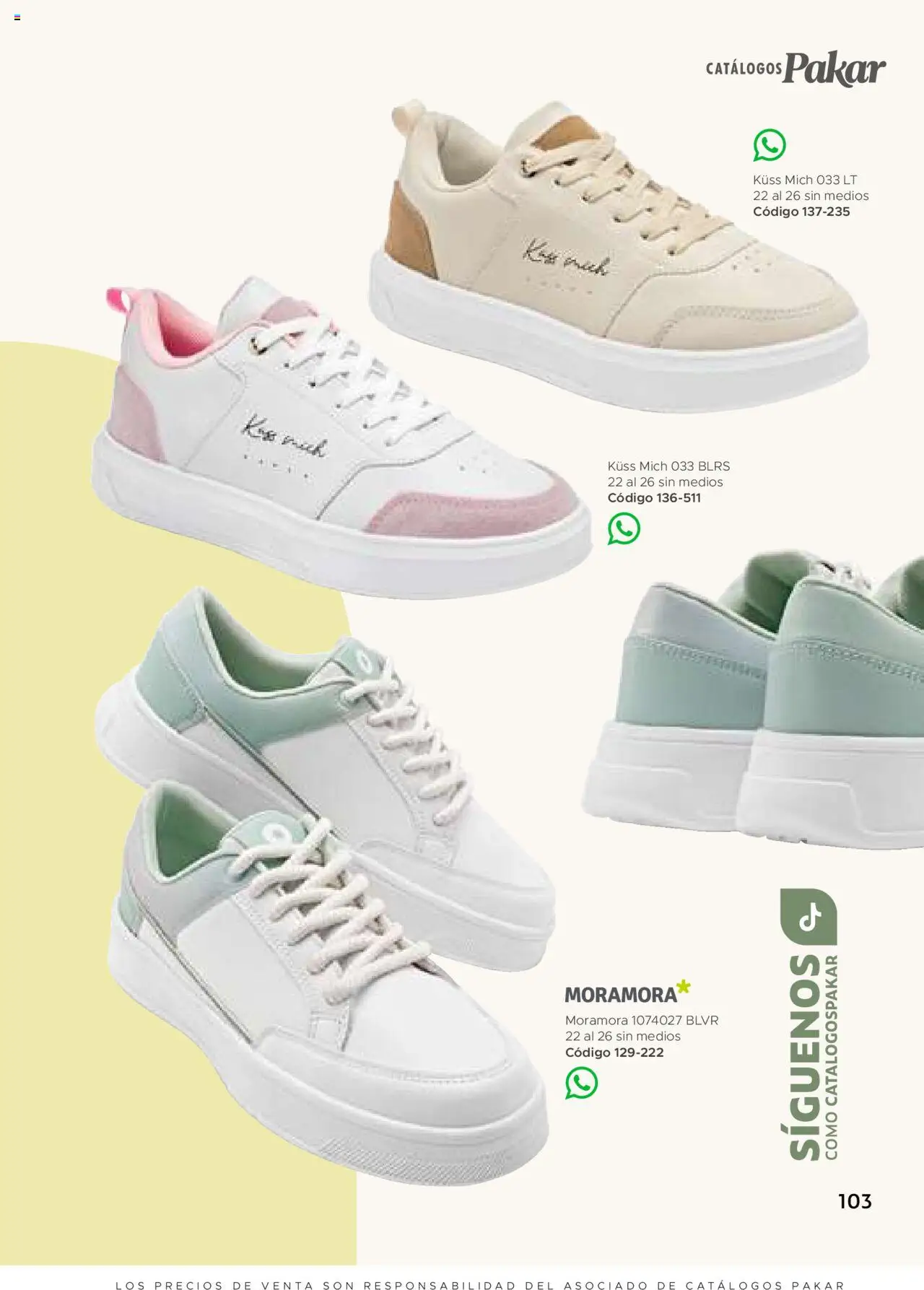 Nuevas ofertas de SC Pakar válidas en toda la República Mexicana desde el 24.07.2025. ¡Encuentra las mejores ofertas en SC Pakar - Catálogo Casual otoño / invierno! | Página: 103