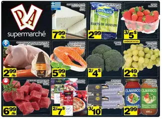 Preview of Pa Supermarché weekly flyer / circulaire from shop Pa Supermarché valid from 23.02.2026