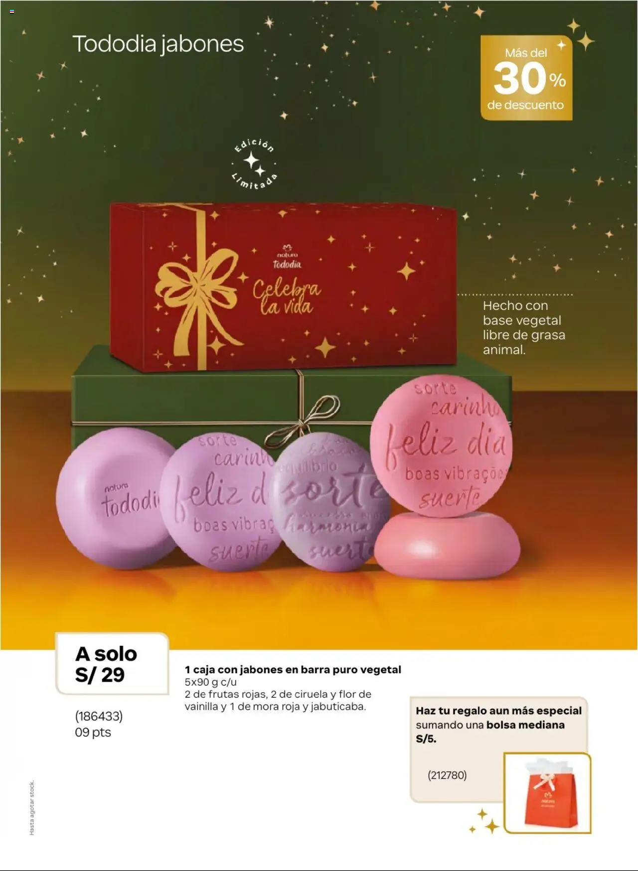 Catálogo Natura válido desde 03.10.2025 | Página: 32 | Productos: Caja, Bolsa