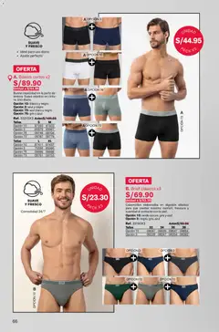 Vista previa de folleto Leonisa - Catálogo de la Leonisa válido desde 05.02.2026 | Página: 66 | Productos: Boxers