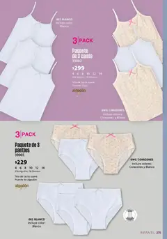 Vista previa de Ilusión catálogo Primavera, nuevo folleto de la tienda, válido en México a partir del 01.04.2026 | Página: 279 | Productos: Algodón, Tirantes