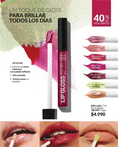 Catálogo Avon Campaña 12 válido desde el 14.07.2025 | Página: 16 | Productos: Brillo, Labial
