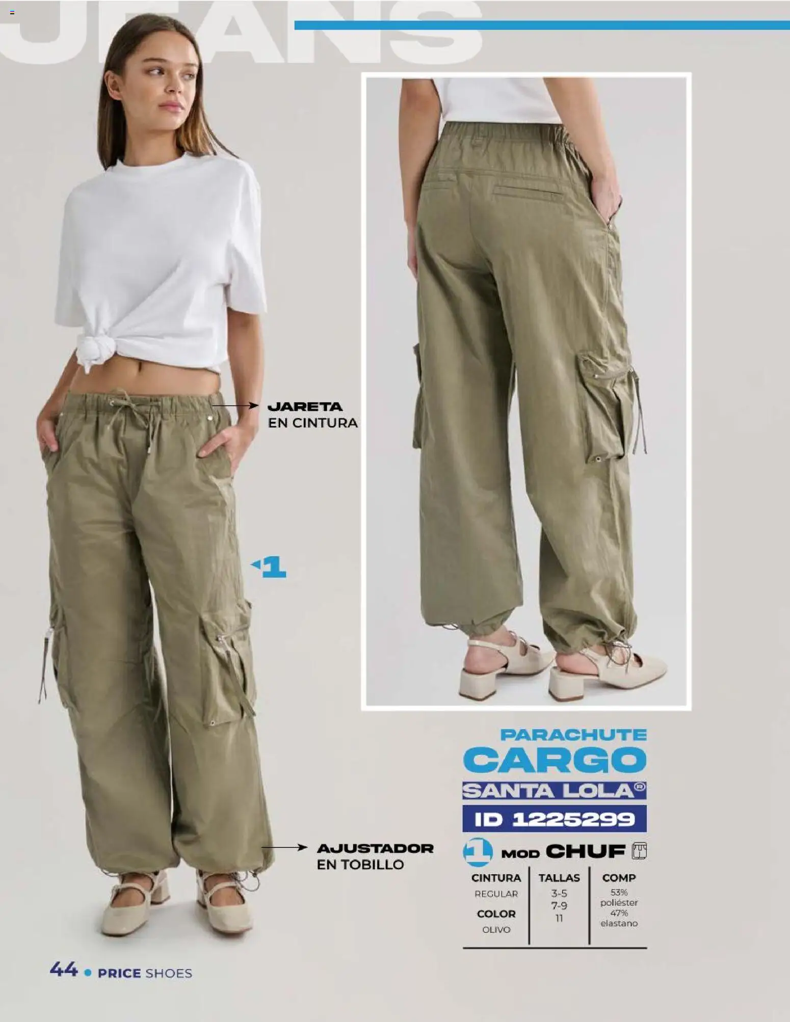 Nuevas ofertas de Price Shoes válidas en toda la República Mexicana desde el 05.02.2026. ¡Encuentra las mejores ofertas en Price Shoes catálogo Jeans! | Página: 44