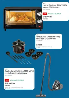 Vista previa Easy catálogo válido desde el 22.04.2026 | Página: 3 | Productos: Horno, Aspiradora, Horno eléctrico, Chocolate