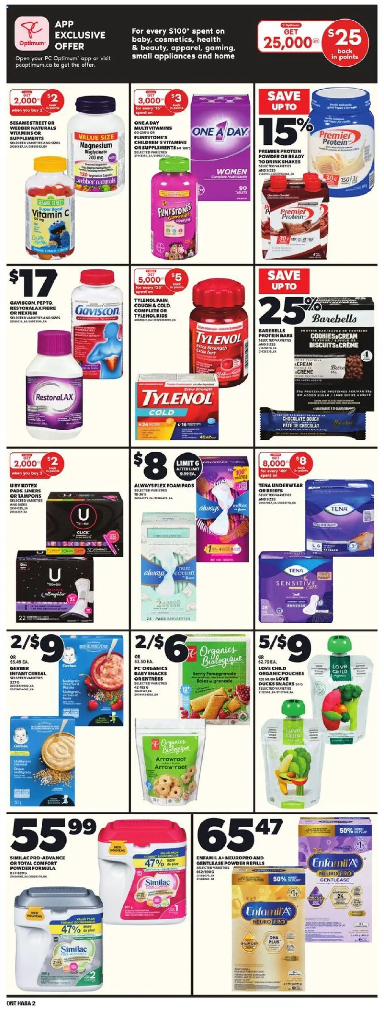 Zehrs flyer valid from 14.08.2025 | Page: 17 | Products: Powder, Chocolate, Underwear, Briefs