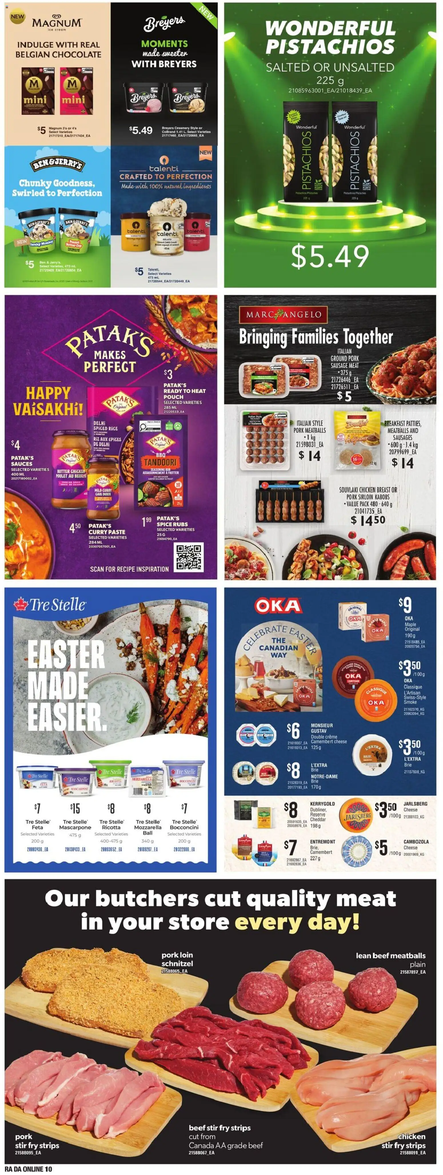 Atlantic Superstore flyer valid from 02.04.2026 | Page: 26 | Products: Cream, Cheese, Chocolate, Chicken