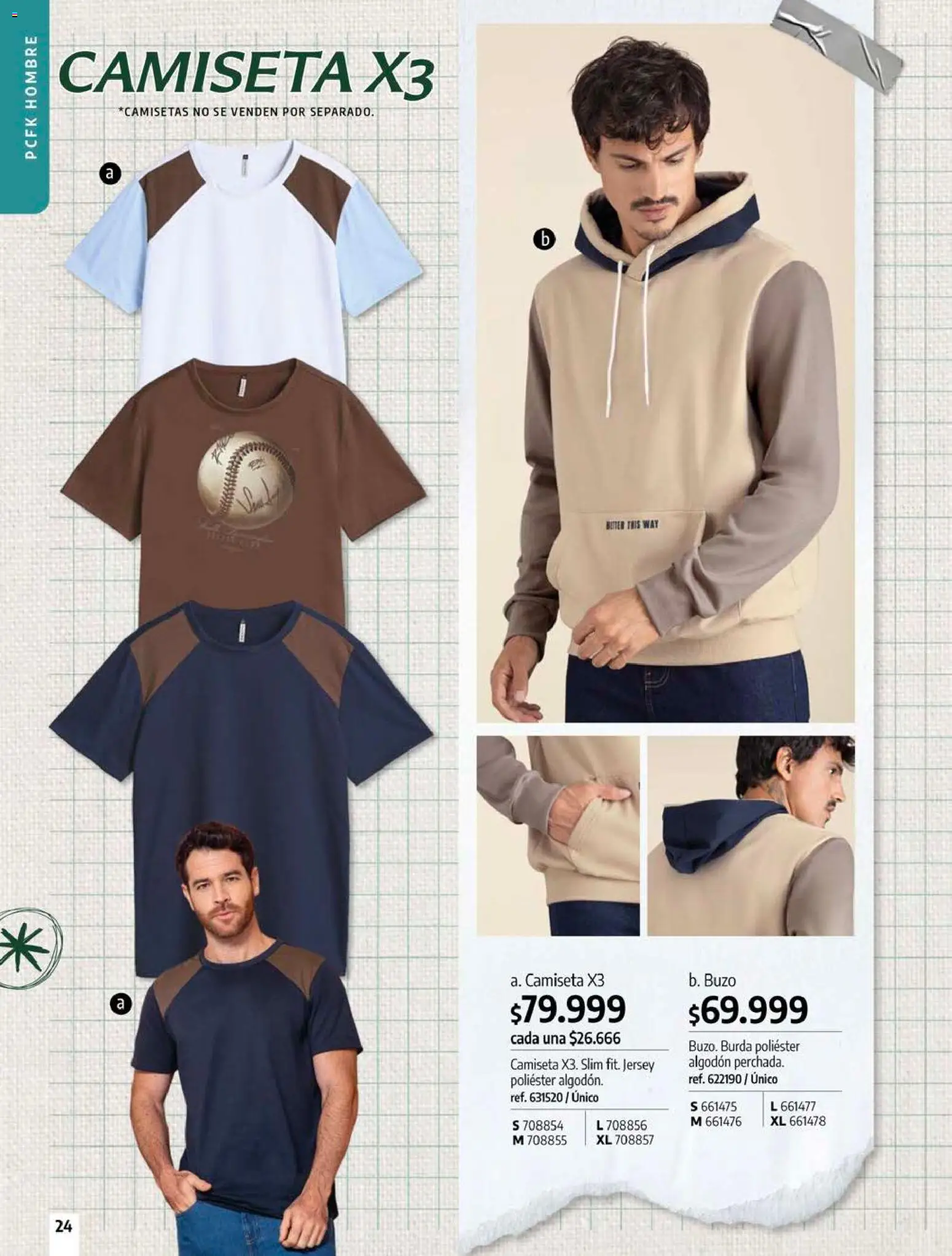 Pacifika revista - valida desde el 01.08.2026 | Página: 24 | Productos: Algodón, Buzo, Camiseta