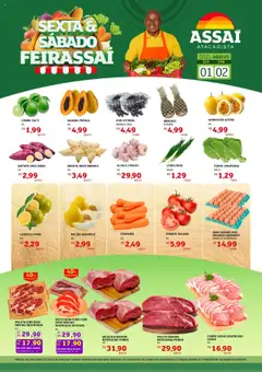 Encarte Assaí Atacadista - SE - Pré-Visualização do folheto da loja Assaí Atacadista, válido de 01.08.2025
